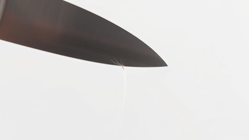 hair strand sharpness test