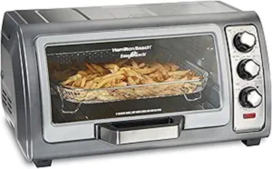 Hamilton Beach Air Fryer Toaster Oven Combo