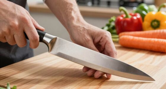 handle knives carefully always