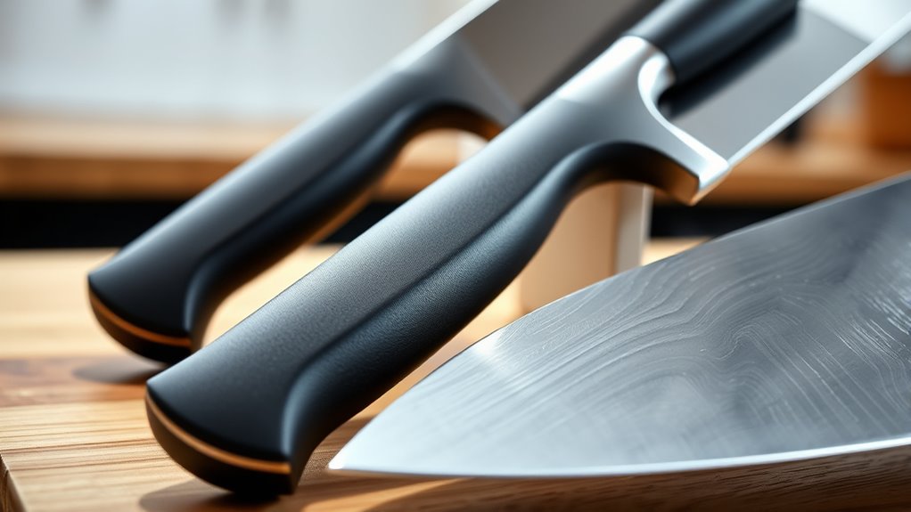 handle shape improves grip