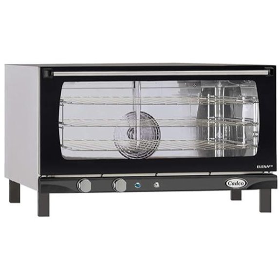 Cadco Heavy-Duty Countertop Convection Oven with Shelves