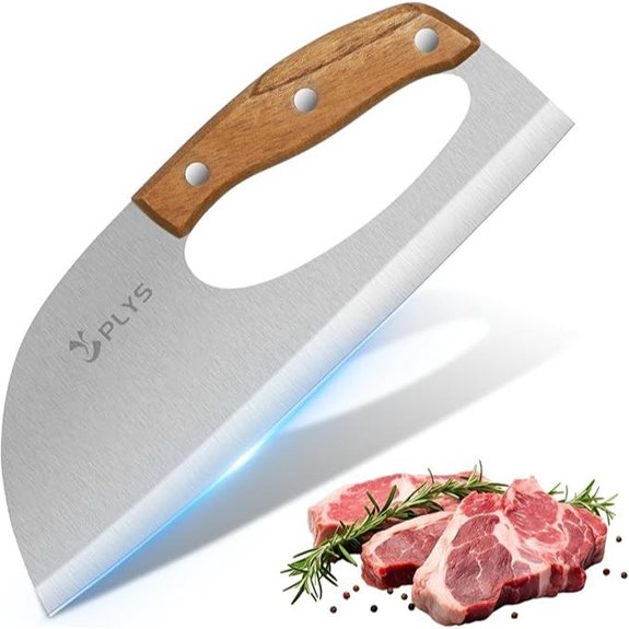Plys Kitchen Meat Cleaver Knife for Cooking