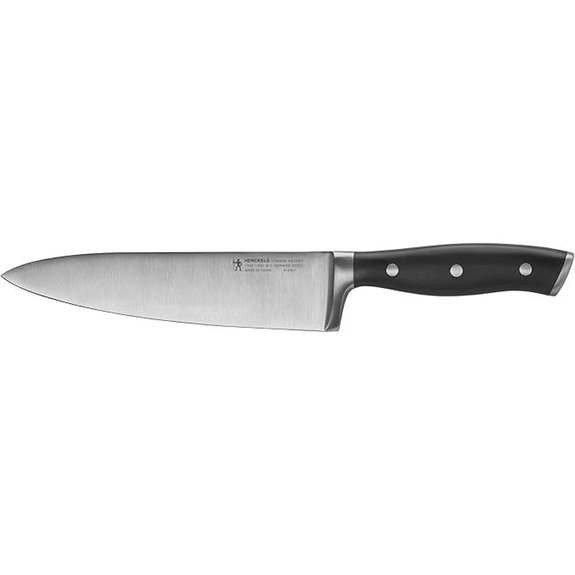 Henckels Forged Accent 8-inch Chef's Knife Black