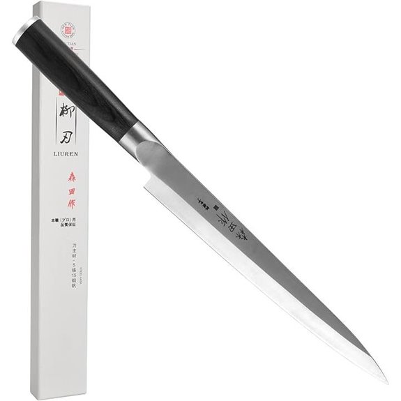 Sushi Sashimi Knife 9.5 inch High Carbon Steel