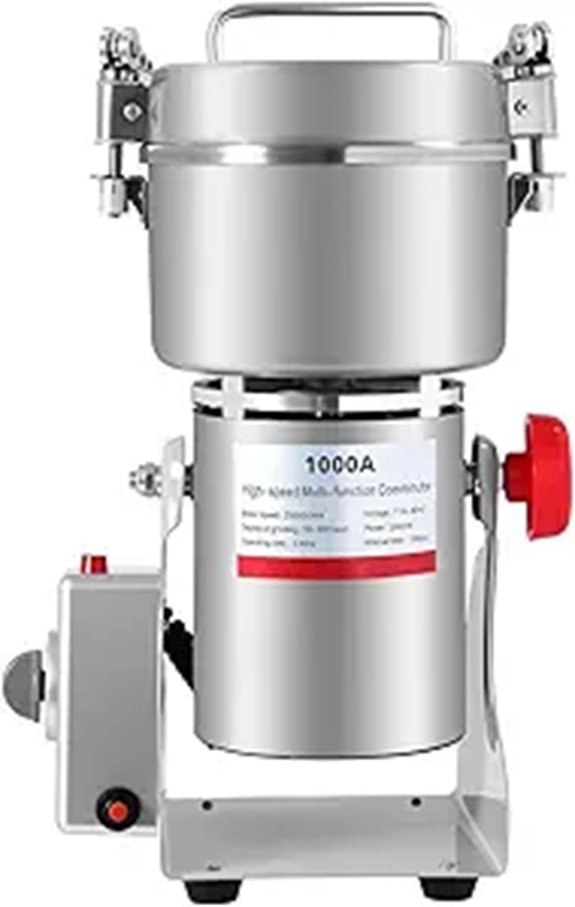 High-Speed 1000g Grain Mill for Flour and Spices