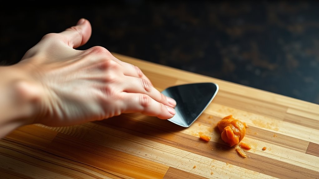 hold utensil with control