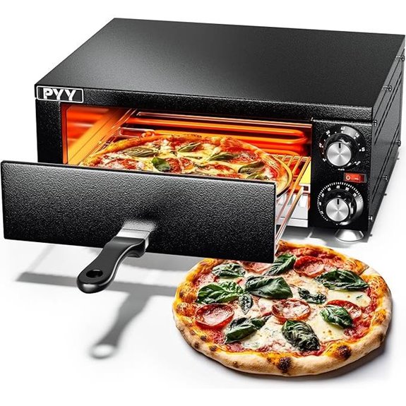 PYY Electric Pizza Oven for Home Countertop Cooking