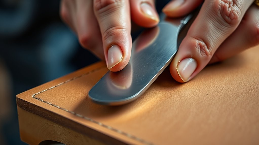 honing maintains blade sharpness