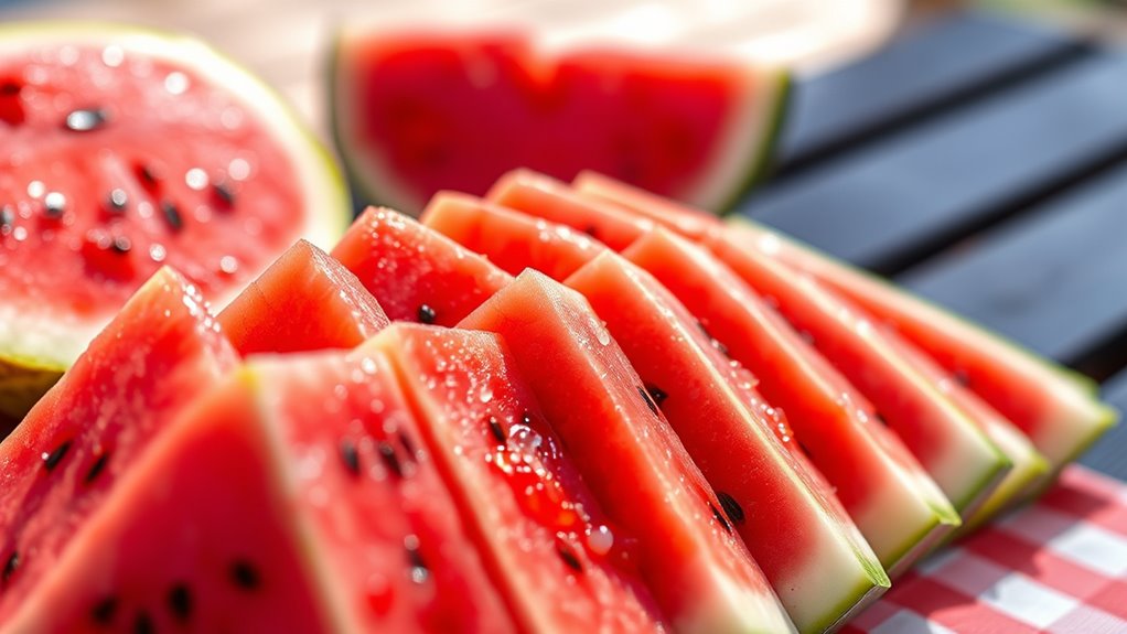 how to cut watermelon