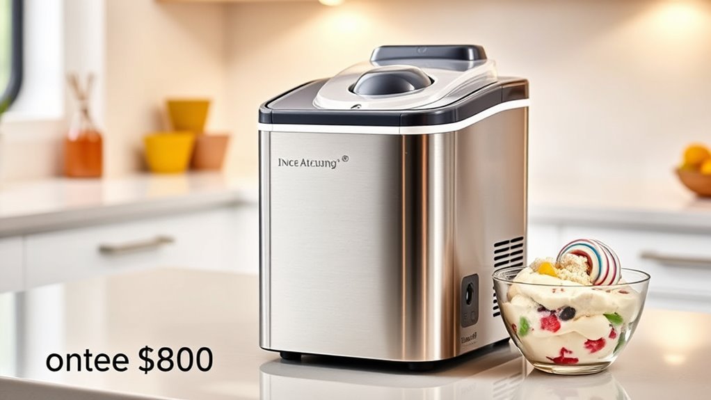 ice cream maker selection criteria