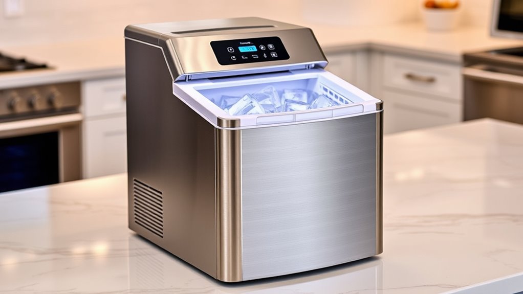 ice maker capacity size