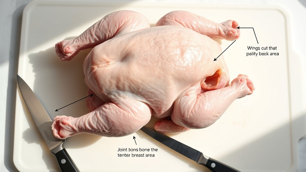 identify joints for safe cuts