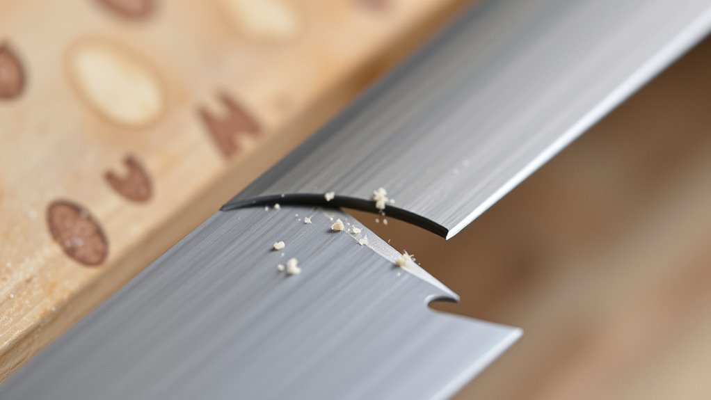 inclined cuts for stress distribution