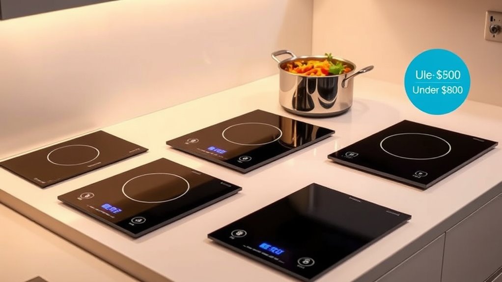 induction cooktop features and considerations