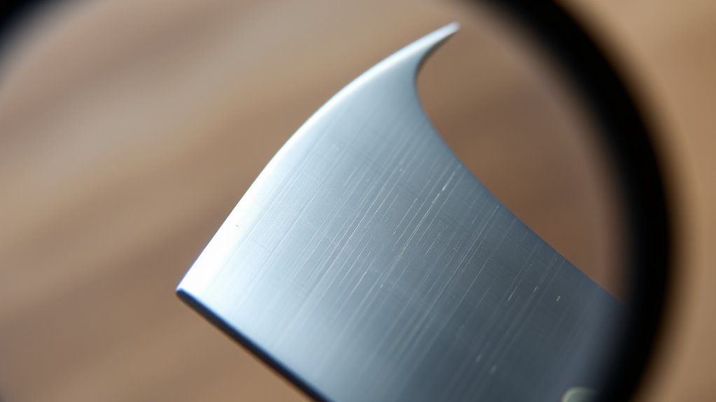 inspect for over sharpening signs