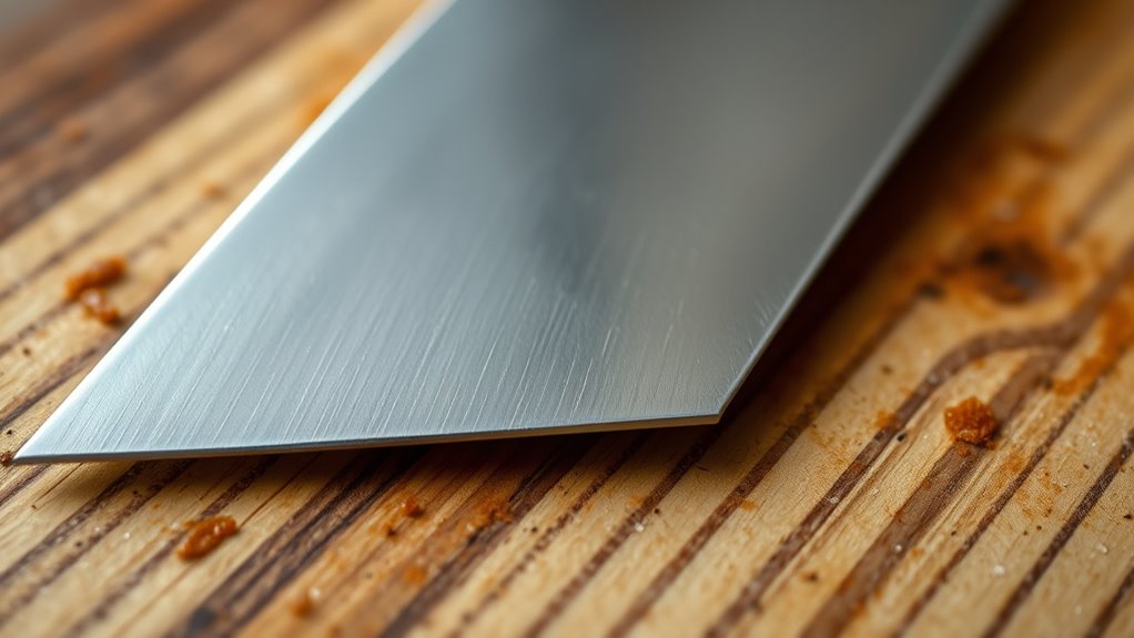 inspect sharpen maintain blades