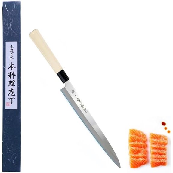 JapanBargain Yanagiba Sushi Chef Knife 9.5-inch Blade