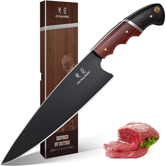 Japanese Chef Knife 8 Inch Forged High Carbon Steel