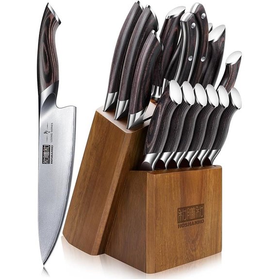 HOSHANHO 16-Piece Japanese Chef Knife Set