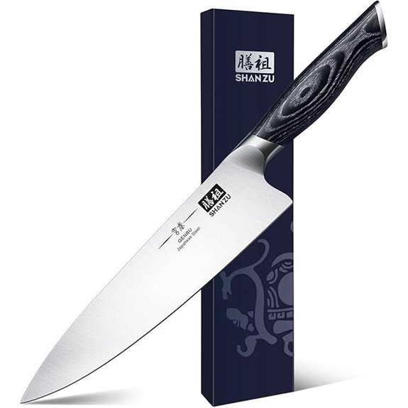 SHAN ZU 8-Inch Japanese Chef Knife with Handle