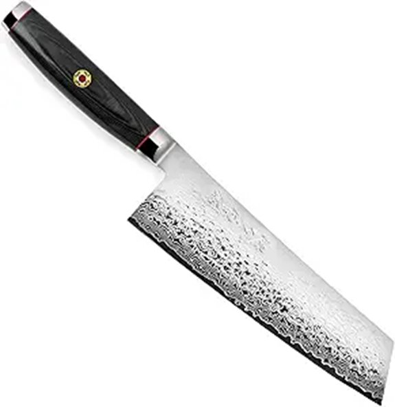 Enso SG2 Bunka Knife - Made in Japan - 101 Layer Stainless Damascus 7