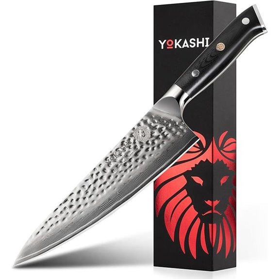 YOKASHI Japanese Damascus Chef Knife (8-Inch)