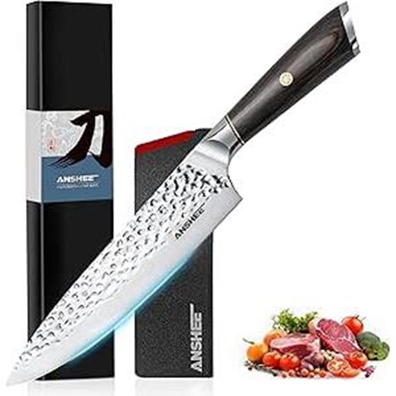 Anshee 8 Japanese Gyuto Chef Knife with Sheath