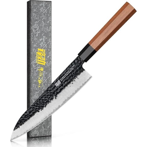 FINDKING Dynasty Japanese Chef Knife 8-Inch High Carbon Steel