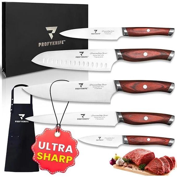 PrecisionEdge 5-Piece Japanese Chef Knife Set