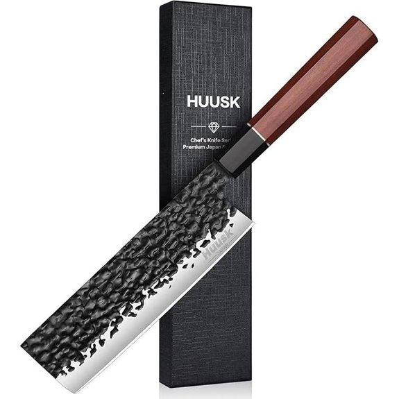 Huusk 7 Japanese Nakiri Chef Knife