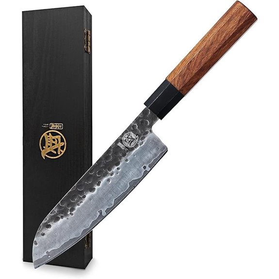 MITSUMOTO SAKARI 7-Inch Japanese Santoku Knife