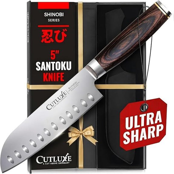 Shinobi 5-Inch Japanese Santoku Knife