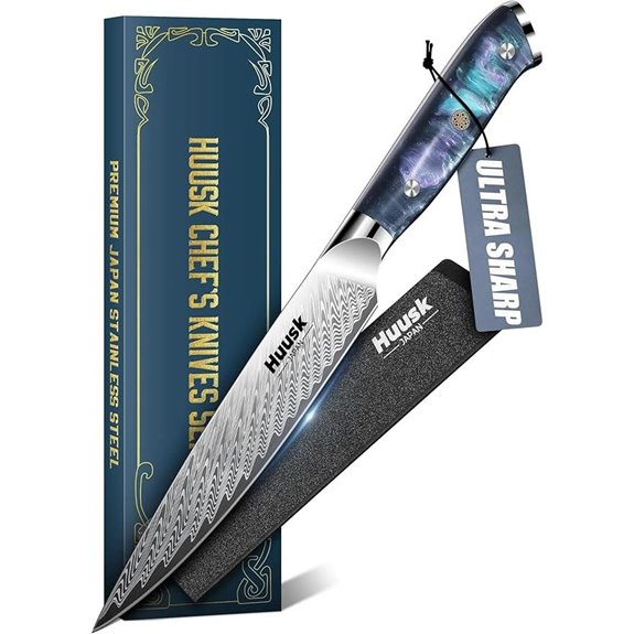Huusk Japanese Utility Kitchen Knife 5