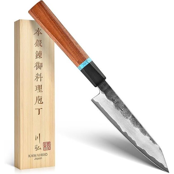 KAWAHIRO Japanese 5-Inch VG10 Utility Knife