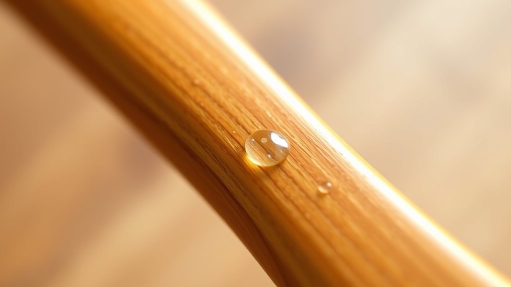 keep handle dry and clean