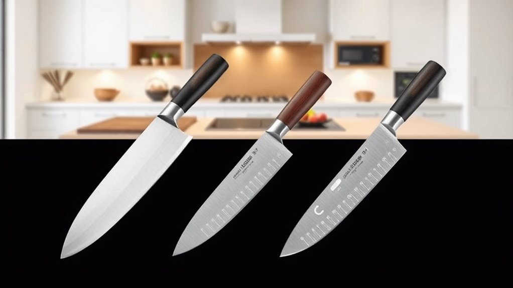 kitchen space influences knife choice