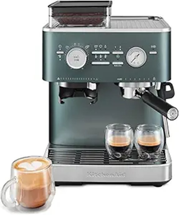 KitchenAid Semi-Auto Espresso Machine with Grinder