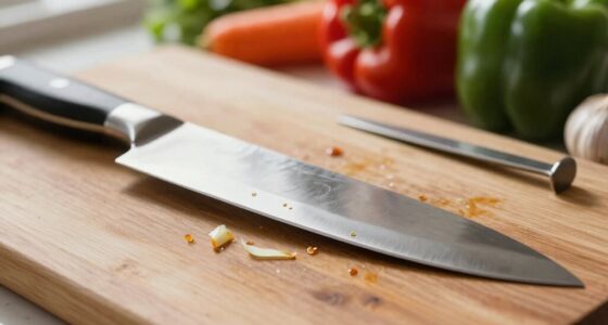 knife dulls during prep