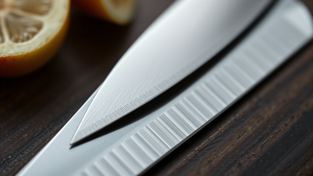 knife edge angle importance