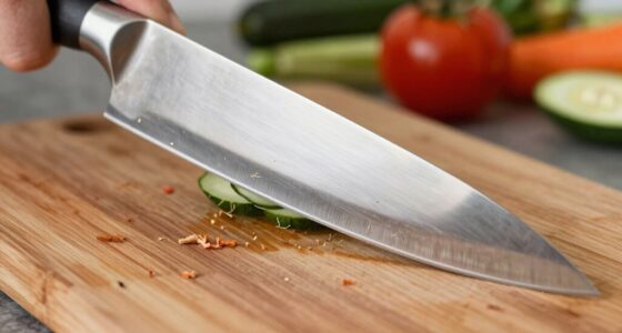 knife grip causes slicing issues