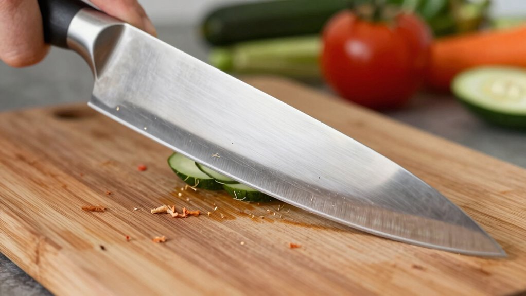 knife grip causes slicing issues