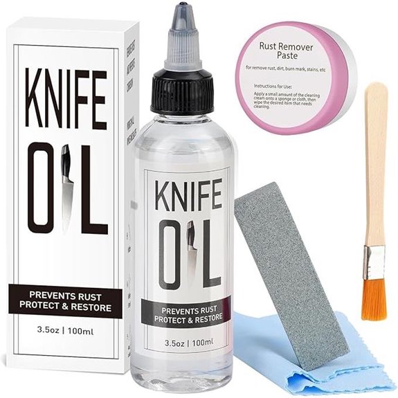 Knife Blade Oil & Honing Oil Set (5pcs)