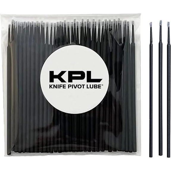 Knife Pivot Lube & MicroFiber Detailing Swabs (50 Pack)