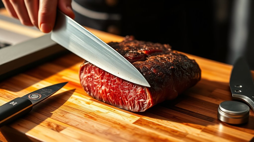 knife maintenance ensures sharpness