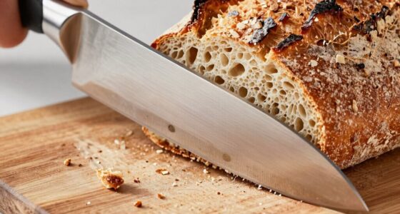 knife microchip on hard foods