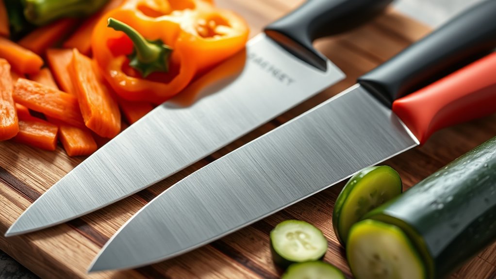 knife selection for vegetables