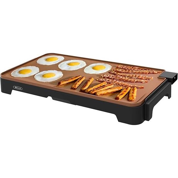Bella XL Electric Ceramic Titanium Griddle (12x22)