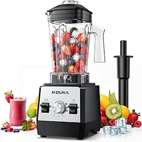 64 oz Blender for Smoothies Ice Crushing Frozen Drinks