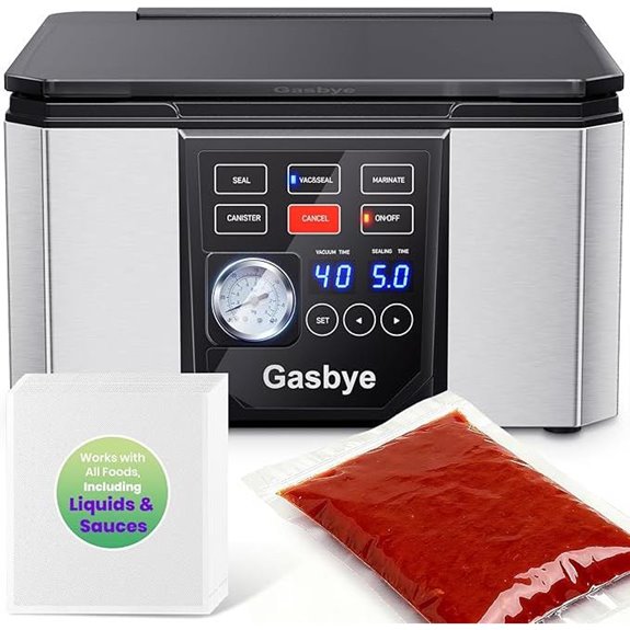 Large Chamber Vacuum Sealer with 30 Bags