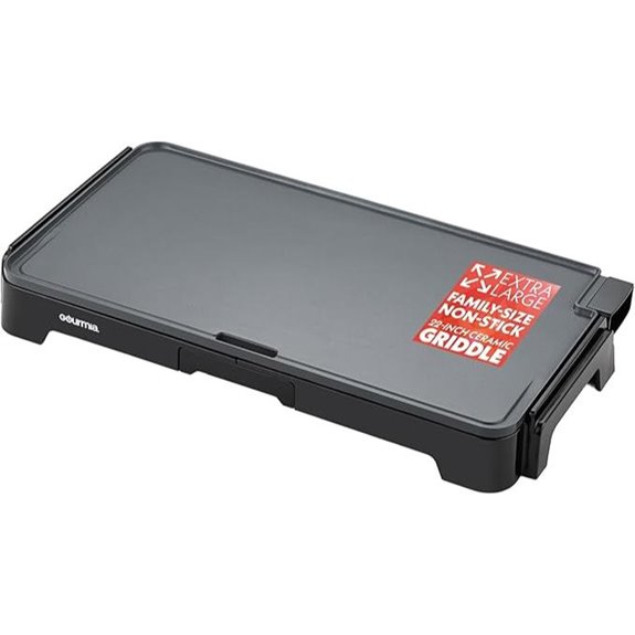 Gourmia 22-Inch XL Electric Griddle with Drip Tray